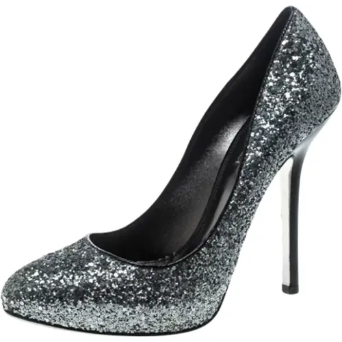 Pre-owned Fabric heels , female, Sizes: 6 UK - Miu Miu Pre-owned - Modalova
