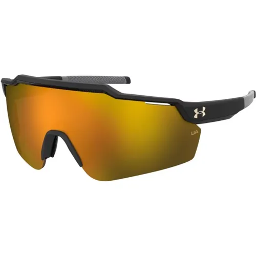 Levelup Sonnenbrille Schwarz Gold Verspiegelt - Under Armour - Modalova