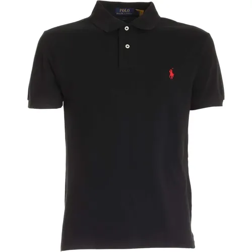 Slim-Fit Piqué Polo Shirt , male, Sizes: 2XL, XL, M - Polo Ralph Lauren - Modalova
