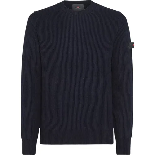 Minimal Crew-Neck Sweater , male, Sizes: XL, M - Peuterey - Modalova