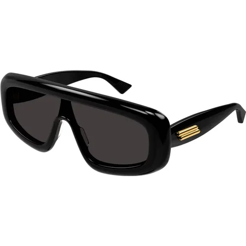 Grey Sunglasses Bv1281S - Bottega Veneta - Modalova
