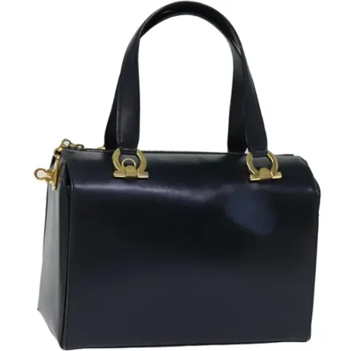 Pre-owned Leder Handtaschen , Damen, Größe: ONE Size - Salvatore Ferragamo Pre-owned - Modalova