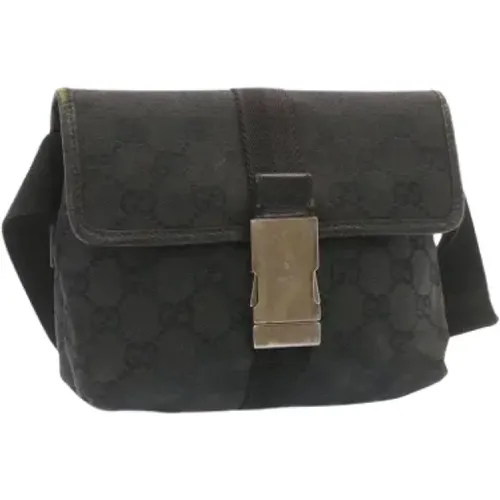 Pre-owned Cotton crossbody-bags , female, Sizes: ONE SIZE - Gucci Vintage - Modalova