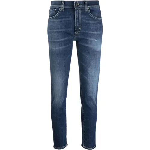 Klassische Gerades Jeans , Damen, Größe: W31 - Dondup - Modalova
