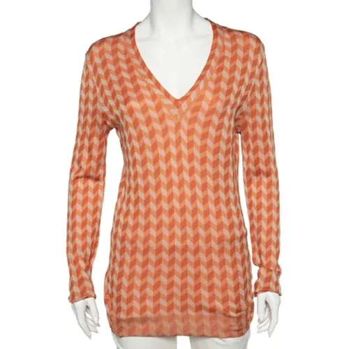 Pre-owned Cotton tops , female, Sizes: 5 UK - Bottega Veneta Vintage - Modalova