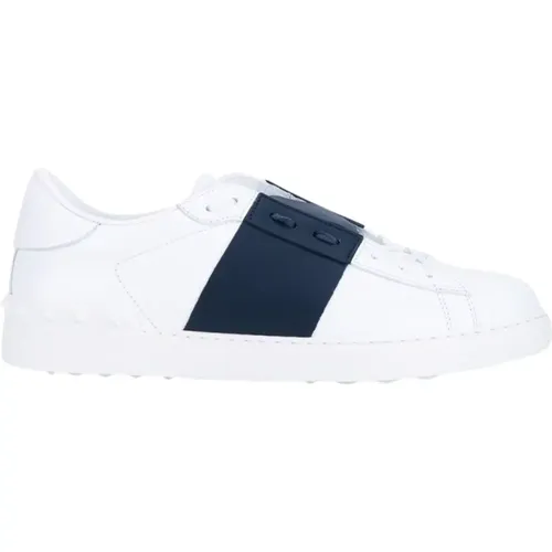 Open Colour-Block Sneakers with Rockstud Embellishment , male, Sizes: 6 UK, 7 UK - Valentino Garavani - Modalova