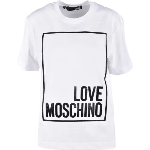 T-Shirt from Collection , female, Sizes: L, M, S, XS - Love Moschino - Modalova