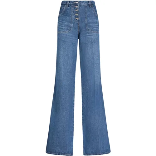 Flared Jeans , female, Sizes: W27, W28 - ETRO - Modalova