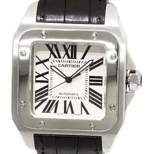 Pre-owned Metal watches , female, Sizes: ONE SIZE - Cartier Vintage - Modalova