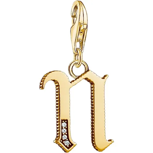 Charm-Anhänger Buchstabe N gold 1620-414-39 - Thomas Sabo - Modalova