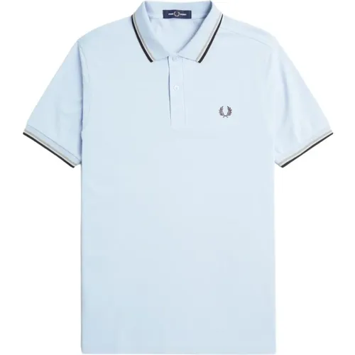 Twin Tipped Polo Shirt , male, Sizes: XL, 2XL, M, L - Fred Perry - Modalova