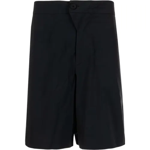 Schwarze Bermuda-Shorts , Herren, Größe: S - A-Cold-Wall - Modalova