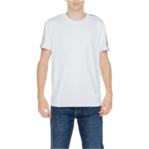 Men's T-Shirt Spring/Summer Collection 100% Cotton , male, Sizes: L, M, XL, S - Moschino - Modalova