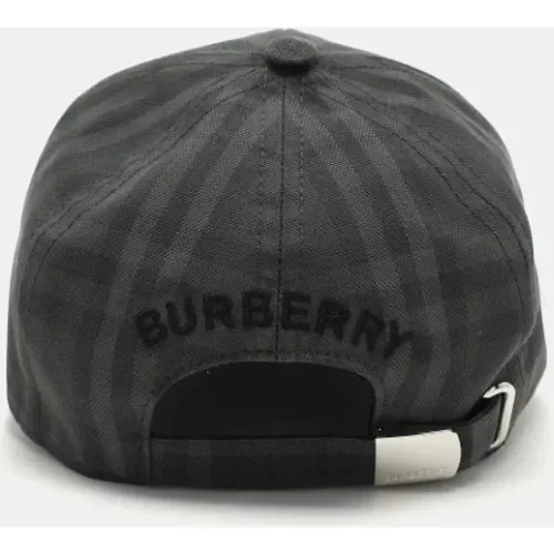 Pre-owned Canvas hats , male, Sizes: ONE SIZE - Burberry Vintage - Modalova