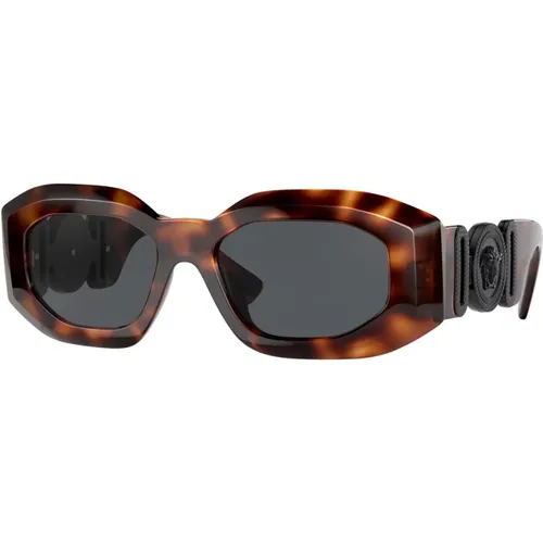 Stylische Sonnenbrille Ve4425U , Herren, Größe: 56 MM - Versace - Modalova