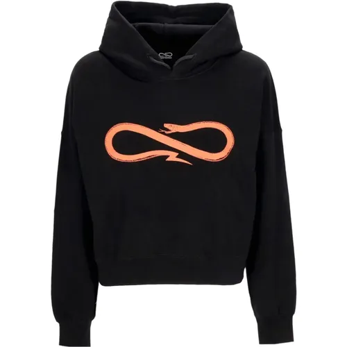 Cropped Logo Hoodie , female, Sizes: L - Propaganda - Modalova