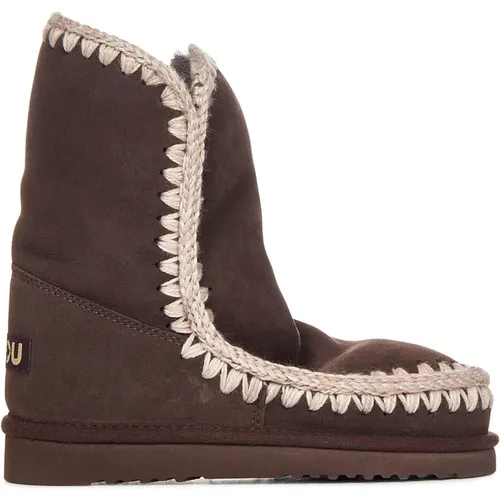 Sheepskin Ankle Boots Aw23 , female, Sizes: 6 UK, 3 UK, 7 UK, 5 UK - Mou - Modalova