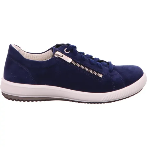 Blaue Schnürschuhe , Damen, Größe: 42 1/2 EU - Superfit - Modalova