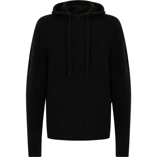 Schwarze Pullover für Männer , Herren, Größe: M - Laneus - Modalova