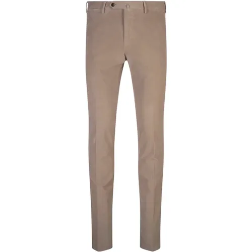 Slim Fit Tricotine Trousers , male, Sizes: M, 2XL, XL, L, 3XL - PT Torino - Modalova