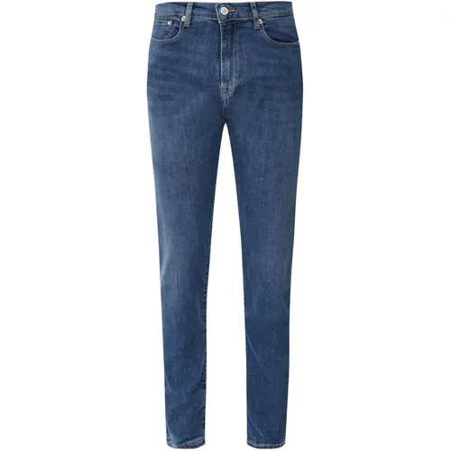 Tapered Fit Jeans in Blau , Herren, Größe: W32 - PS By Paul Smith - Modalova