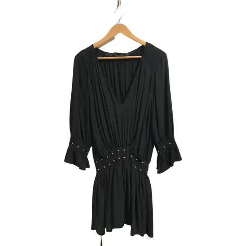 Pre-owned Viscose dresses , female, Sizes: XS - Saint Laurent Vintage - Modalova