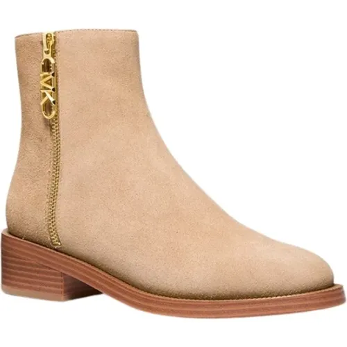 Flacher Kamel Bootie für Frauen , Damen, Größe: 40 EU - Michael Kors - Modalova