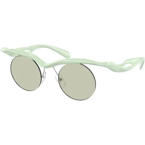 Frame Light Lenses Sunglasses , female, Sizes: 43 MM - Prada - Modalova