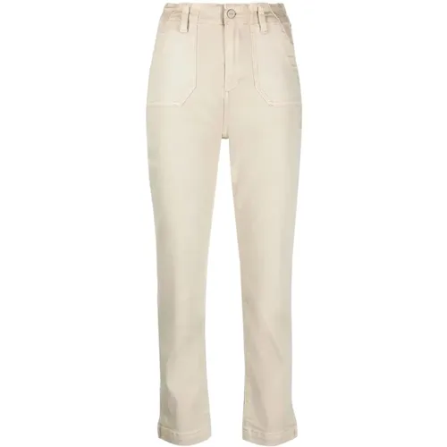 Flaunt High Rise Slim Fit Jeans , Damen, Größe: W31 - Paige - Modalova