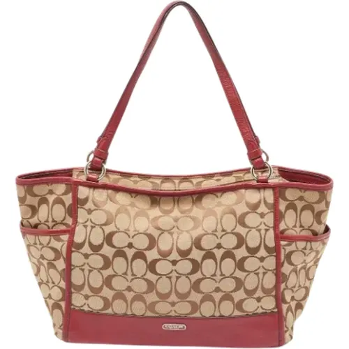 Pre-owned Canvas totes , female, Sizes: ONE SIZE - Coach Pre-owned - Modalova