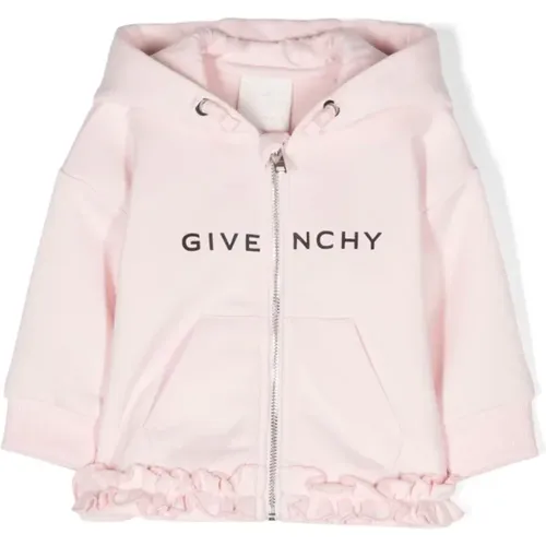 Rosa Gerüschter Pullover für Kinder - Givenchy - Modalova