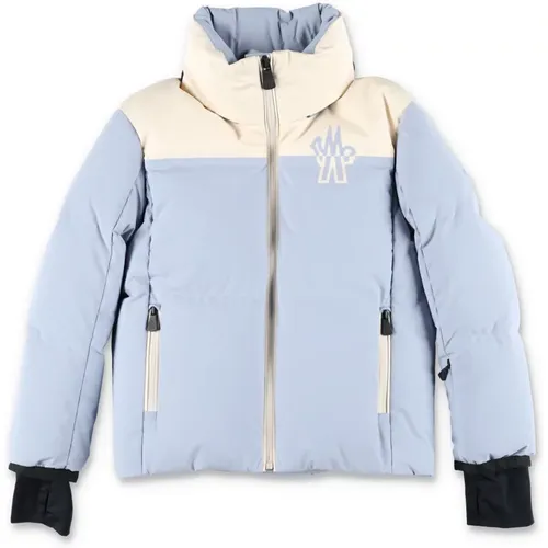 Hellblaue Oberbekleidung Jacke Aw24 - Moncler - Modalova