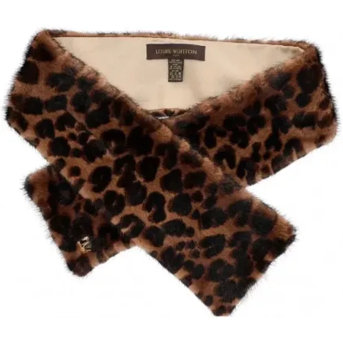 Pre-owned Fur scarves , female, Sizes: ONE SIZE - Louis Vuitton Vintage - Modalova