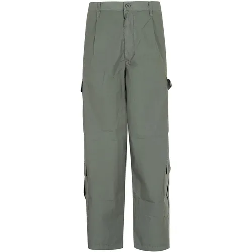 Men's Clothing Trousers 05c1 Ss24 , male, Sizes: L, S - Emporio Armani - Modalova