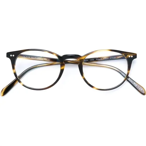 Havana Optical Frame Stylish and Versatile , unisex, Sizes: 47 MM, 45 MM - Oliver Peoples - Modalova