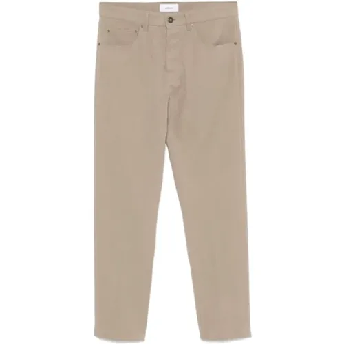 Beige Baumwollmischung Denim Jeans - Lardini - Modalova