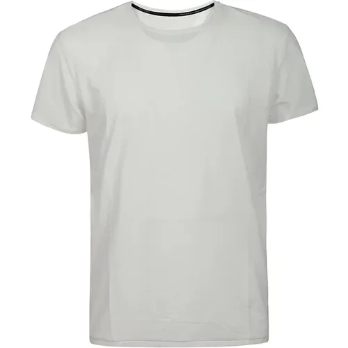 Red Cotton Short Sleeve T-Shirt , male, Sizes: L, 2XL - RRD - Modalova