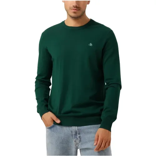 Essentieller Viskose Pullover Grün - Scotch & Soda - Modalova