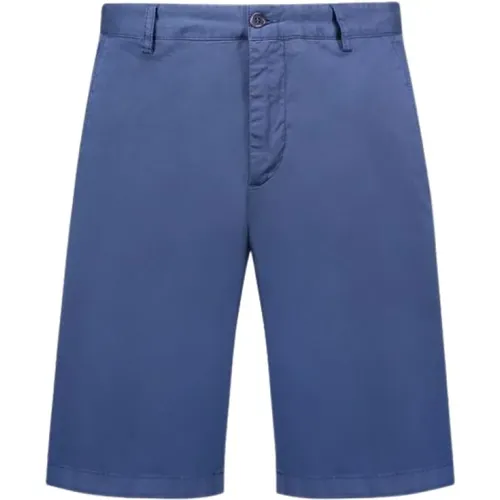 Blaue Bermuda-Shorts Upgrade Moderner Mann - PAUL & SHARK - Modalova