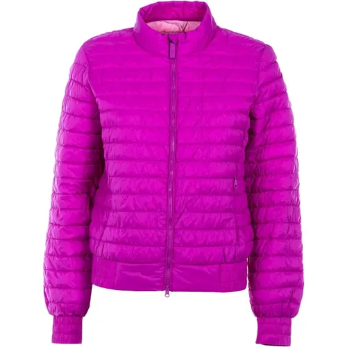 Lila Daunenjacke für Frauen , Damen, Größe: XS - Invicta - Modalova