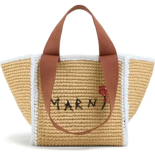 Sillo Shopping Bag , female, Sizes: ONE SIZE - Marni - Modalova