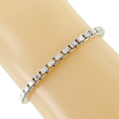 Pre-owned Silver bracelets , female, Sizes: ONE SIZE - Tiffany & Co. Pre-owned - Modalova