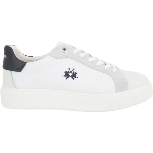 Classic Sneaker for Everyday Wear , male, Sizes: 7 UK, 9 UK, 8 UK, 10 UK - LA MARTINA - Modalova