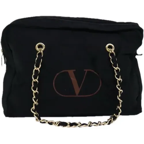 Pre-owned Canvas handbags , female, Sizes: ONE SIZE - Valentino Vintage - Modalova