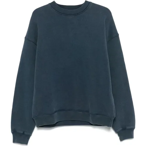 Blauer Sweatshirt Typo Pullover , Herren, Größe: XL - Axel Arigato - Modalova