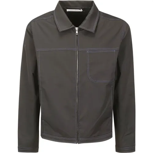 Stylish Boxed Blouson Jacket , male, Sizes: M - Affxwrks - Modalova