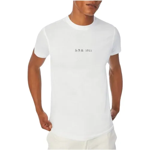 Casual T-Shirt , Herren, Größe: L - L.B.M. 1911 - Modalova