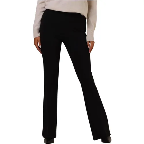 Schwarze Elegante Pantalon für Frauen , Damen, Größe: XS - Twinset - Modalova