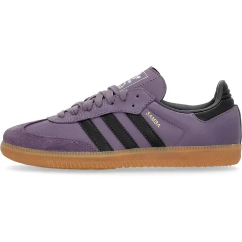 Shadow Violet Samba OG Sneaker , Herren, Größe: 44 2/3 EU - Adidas - Modalova