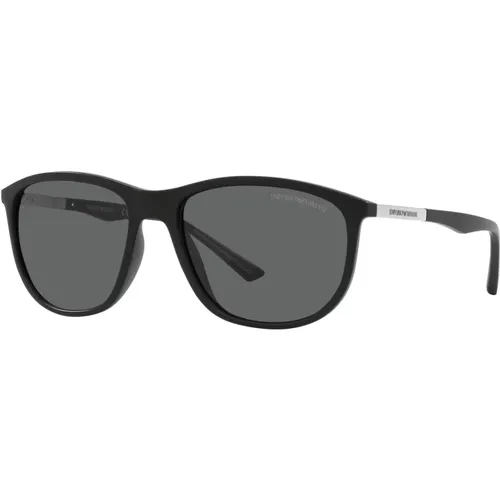 Sunglasses,Matte Grey/Grey Sonnenbrille EA 4201 - Emporio Armani - Modalova
